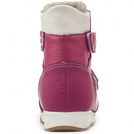 Ботинки Тапибу утепленные для девочек FT-23012.18-OL48O.01 малиновые. Изображение 3 из 3