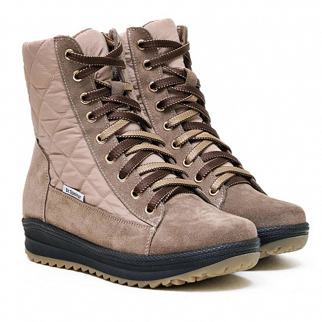 Полусапоги Dr. Spektor с шерстью женские Ш0418-В/ПЛ бежевые. Изображение 2 из 7