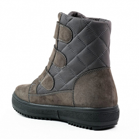 Полусапоги Dr. Spektor с шерстью женские Ш0514-Н/ПЛ серые. Изображение 2 из 7