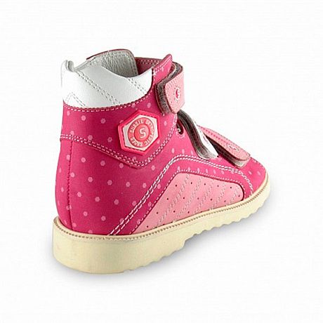 Сандали ортопедические Сурсил-Орто для девочек 15-247 розовый/белый. Изображение 2 из 2