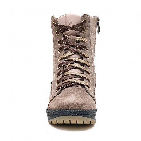 Полусапоги Dr. Spektor с шерстью женские Ш0418-В/ПЛ бежевые. Изображение 6 из 7