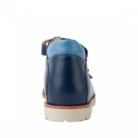 Сандали ортопедические Мега Ортопедик для мальчиков 004 29 28-22 синие. Изображение 4 из 4