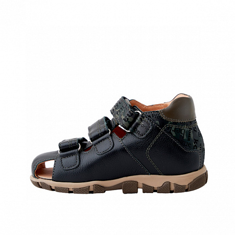 Сандали ортопедические Твики для мальчиков TW-231-14 черные. Изображение 3 из 4