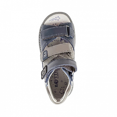 Сандалии Bottilini для мальчиков SO-265(39) серый/синий. Изображение 3 из 4