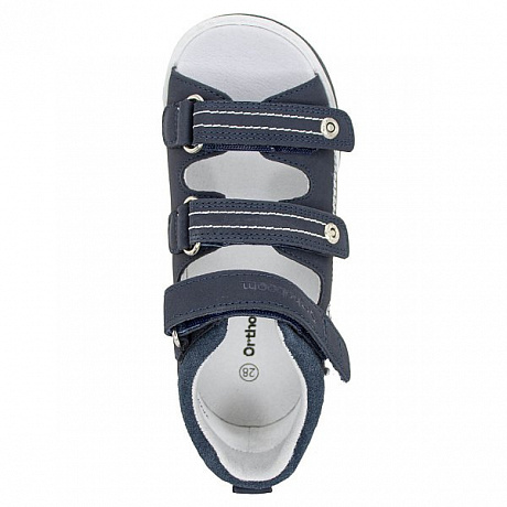 Сандали ортопедические Ортобум для мальчиков 27057-01 морские. Изображение 3 из 6