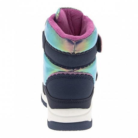 Ботинки ортопедические Сурсил-Орто с шерстью для девочек A45-2301-2 синие. Изображение 2 из 4