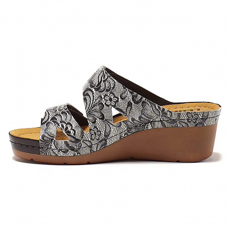 Сабо Leon женские 1004 черные. Изображение 3 из 3