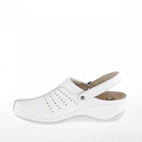 Сабо Mubb женские 739 белые. Изображение 2 из 5