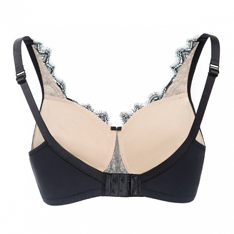 Бюстгальтер Megami для фиксации экзопротеза M9203 черный/телесный. Изображение 4 из 6