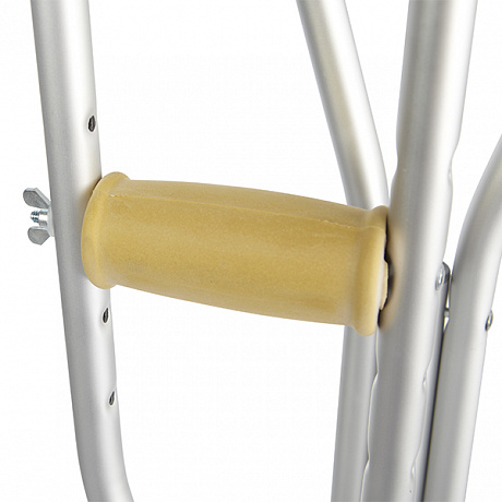 Костыли Симс-2 подмышечные металлические 10021/U, 10022/U, 10023/U с УПС. Изображение 5 из 6