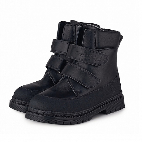 Ботинки Bottilini с шерстью для мальчиков BL-262(05) черные. Изображение 2 из 4