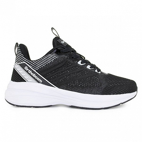 Кроссовки ортопедические Ортобум для мальчиков 35037-01 черные. Изображение 2 из 7