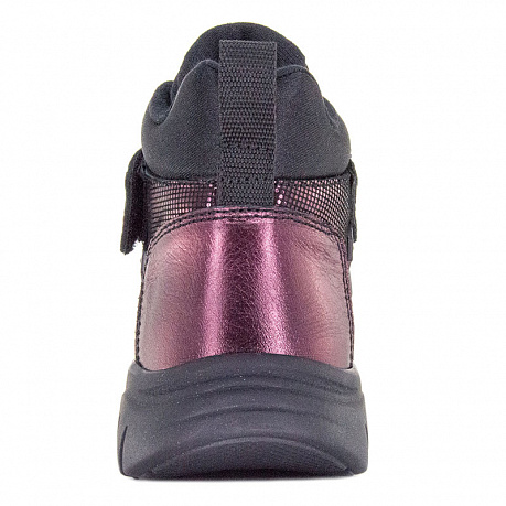 Ботинки ортопедические Ортобум утепленные для девочек 82123-21 бордовые. Изображение 4 из 4