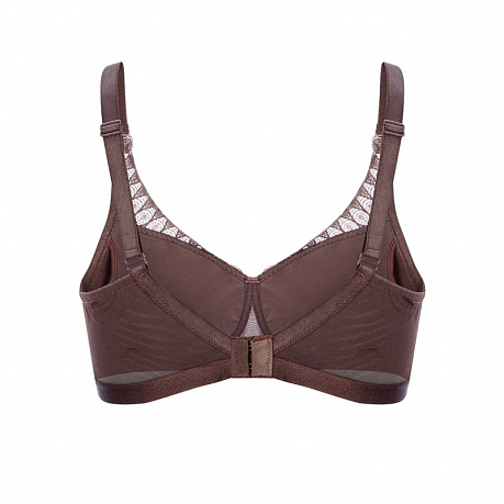 Бюстгальтер Megami для фиксации экзопротеза M9109 шоколад. Изображение 3 из 5
