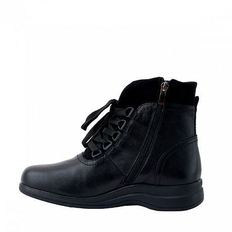 Полусапоги Ricoss утепленные женские 84132504/30 черные. Изображение 4 из 7