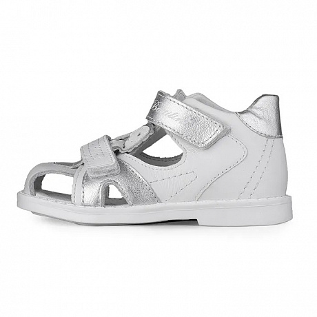 Сандалии Bottilini для девочек SO-096(15) серебристые. Изображение 2 из 4