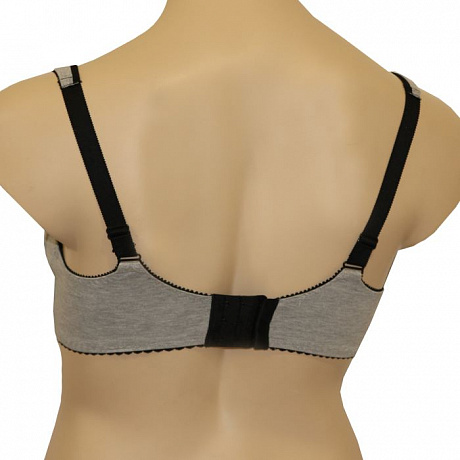 Бюстгальтер Valeria для фиксации экзопротеза ЛФ0928-1 707 серый меланж. Изображение 2 из 2