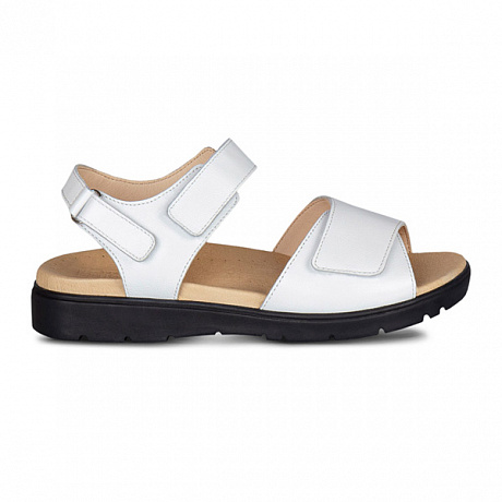 Сандалии ортопедические Dr Thomas женские DTD-101-1 белые. Изображение 2 из 5