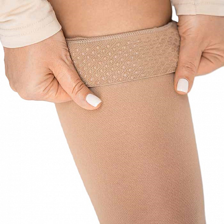 Чулки компрессионные Evolution 1 класс компрессии ТК.931 с закрытым носком укороченные. Изображение 4 из 4