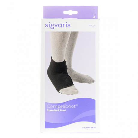Бандаж компрессионный Sigvaris Wrap нерастяжимый регулируемый Compreboot Standard для стопы и лодыжки нормал. Изображение 4 из 5