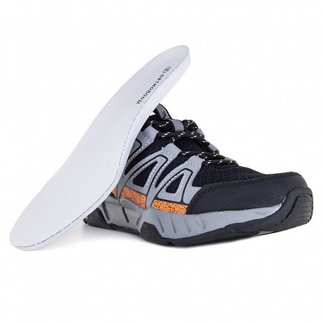 Кроссовки ортопедические Ортобум для мальчиков 37223-03 черный/оранжевый. Изображение 4 из 4