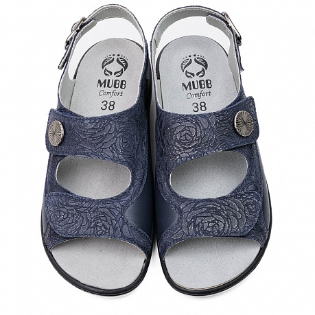 Сандалии Mubb женские 945S-22 темно-синие. Изображение 4 из 8