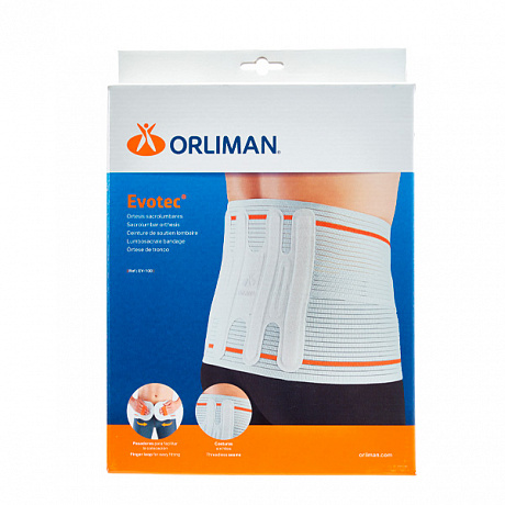 Бандаж Orliman пояснично-крестцовый EV-100/EV-200. Изображение 5 из 5