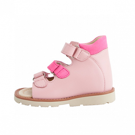Сандали ортопедические Мега Ортопедик для девочек 004 29 24-04 розовые. Изображение 3 из 4