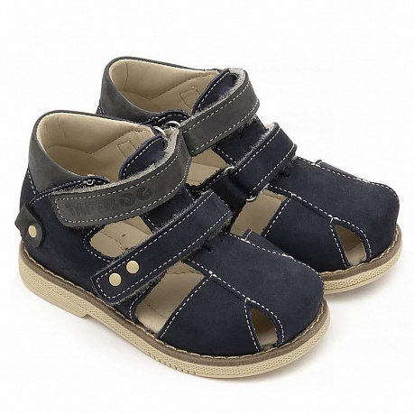Сандали Тапибу для мальчиков FT-26038.20-OL08O.01 синие. Изображение 3 из 3