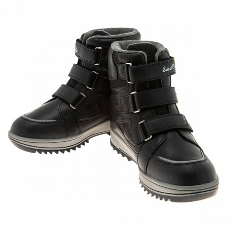 Ботинки ортопедические Сурсил-Орто с шерстью для мальчиков A35-100-1 черные. Изображение 4 из 4