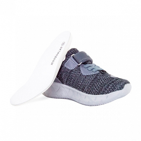 Кроссовки ортопедические Ортобум для мальчиков 30247-14 графит. Изображение 6 из 6