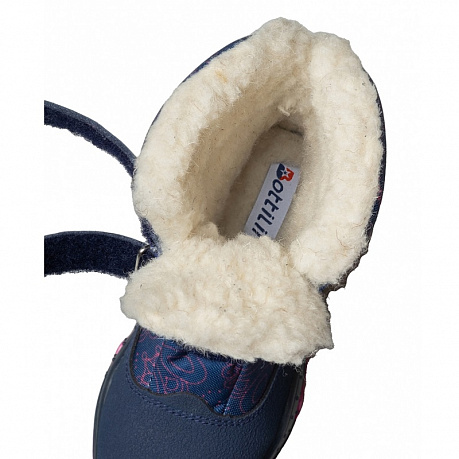 Ботинки Bottilini с шерстью для девочек BL-300(42) фиолетовый/розовый. Изображение 6 из 6