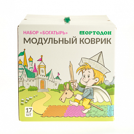Коврик массажный Ортодон Богатырь 17 модулей. Изображение 3 из 5