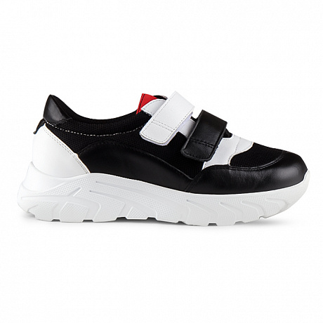 Кроссовки ортопедические Твики для мальчиков TW-439-11 белый/черный. Изображение 2 из 4