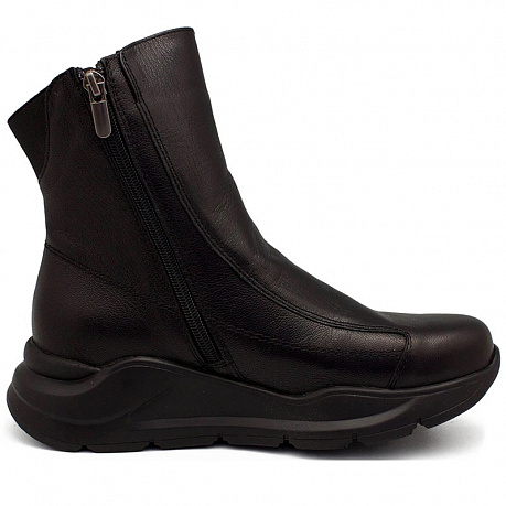 Полусапоги Ricoss утепленные женские 822214 черные. Изображение 2 из 4