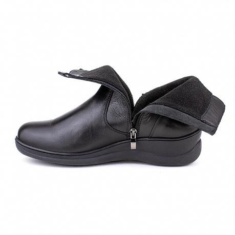 Полусапоги Dr. Spektor утепленные женские 6401-5B-0 черные. Изображение 4 из 7