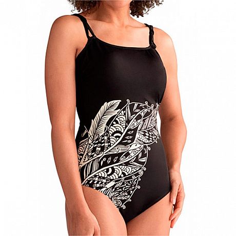 Купальник Amoena Ibiza OP 71221 черный/кремовый. Изображение 2 из 2