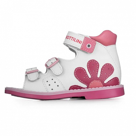 Сандалии Bottilini для девочек SO-090(4) розовый/белый. Изображение 2 из 4