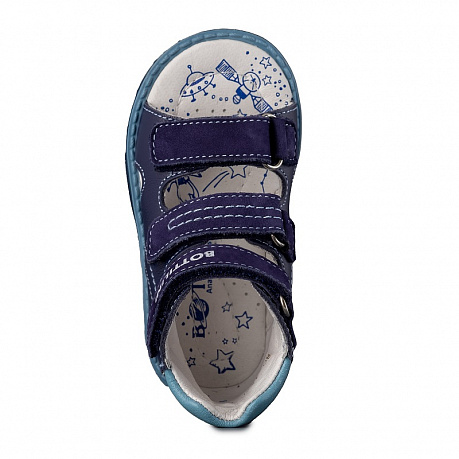 Сандалии Bottilini для мальчиков SO-157(2) синие. Изображение 3 из 5