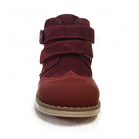 Ботинки ортопедические Твики утепленные для девочек TW-318 бордовые. Изображение 2 из 2