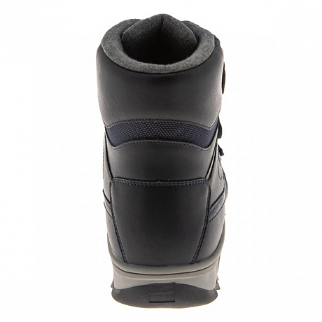 Ботинки ортопедические Сурсил-Орто с шерстью для мальчиков A35-100-2 черный/темно-синие. Изображение 2 из 4