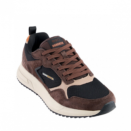 Кроссовки Strobbs мужские C3642-17 коричневые. Изображение 9 из 9