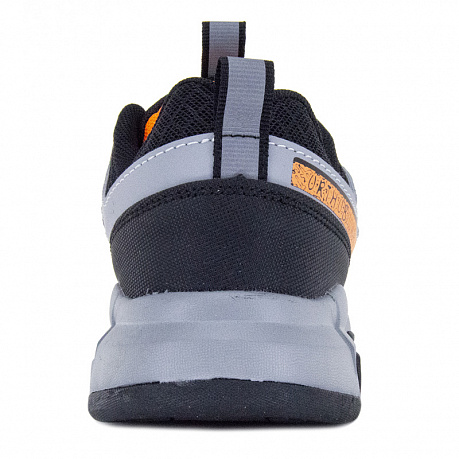 Кроссовки ортопедические Ортобум для мальчиков 37223-03 черный/оранжевый. Изображение 3 из 4