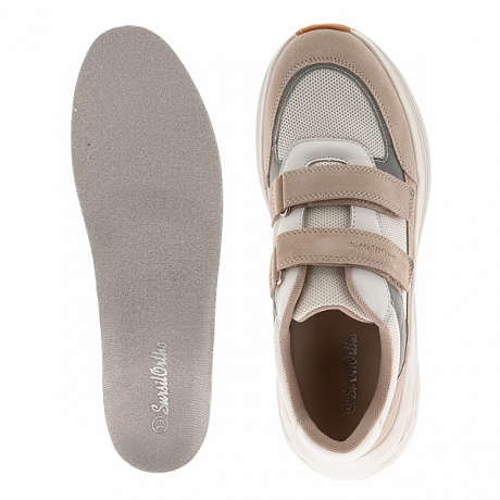 Кроссовки ортопедические Сурсил-Орто женские 65-219 белый/бежевый. Изображение 3 из 4