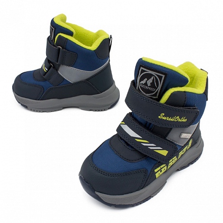 Ботинки ортопедические Сурсил-Орто с шерстью для мальчиков A45-2407 синие. Изображение 3 из 5