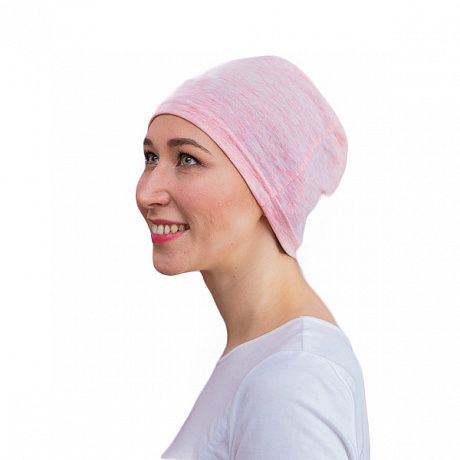 Убор головной Golova Классика+ розовый меланж. Изображение 2 из 2