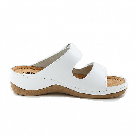 Сабо повседневные Leon medikal женские MED905W белые. Изображение 3 из 3