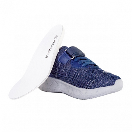 Кроссовки ортопедические Ортобум для мальчиков 30247-14 синие. Изображение 6 из 6