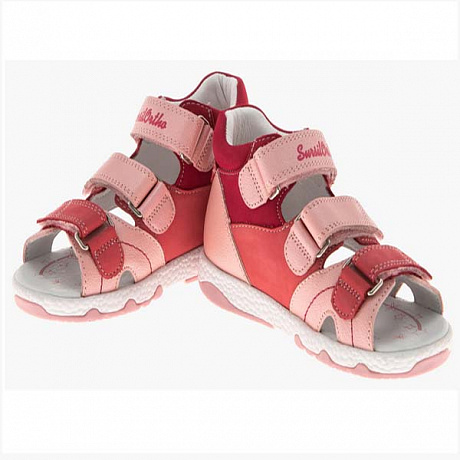 Сандали ортопедические Сурсил-Орто для девочек 55-505M розовый. Изображение 3 из 5