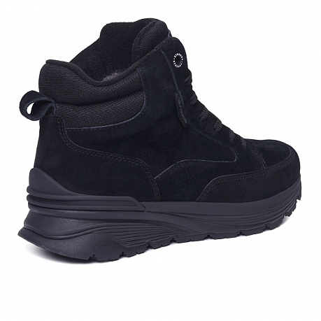 Кроссовки Strobbs с мехом женские F8531-3 черные. Изображение 3 из 3